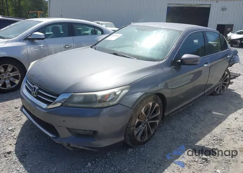 2015 Honda Accord Sport from USA, damaged, VIN 1HGCR2F53FA206774
